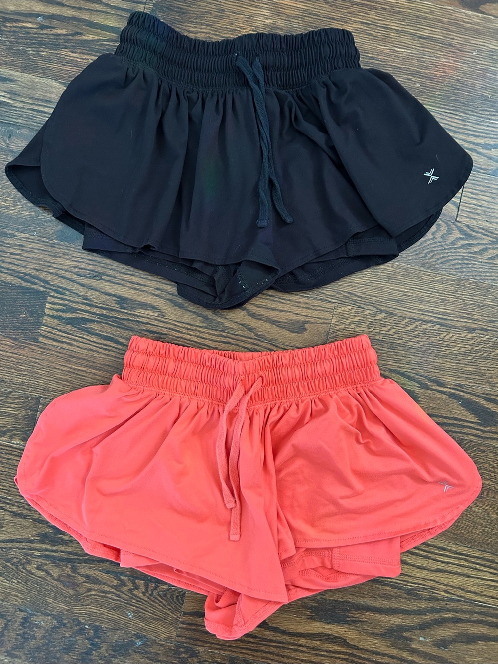2 Girl’s Xersion Butterfly Shorts size 7